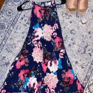 Floral swing dress